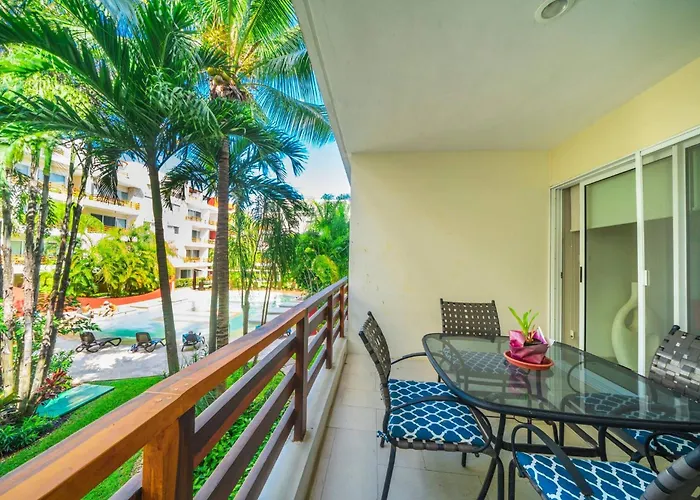 Сasa de vacaciones Modern 2 Bedroom With Pool, Bbq & Gym - Solana At Sabbia Playa del Carmen