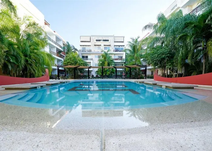 Modern 2 Bedroom With Pool, Bbq & Gym - Solana At Sabbia Playa del Carmen